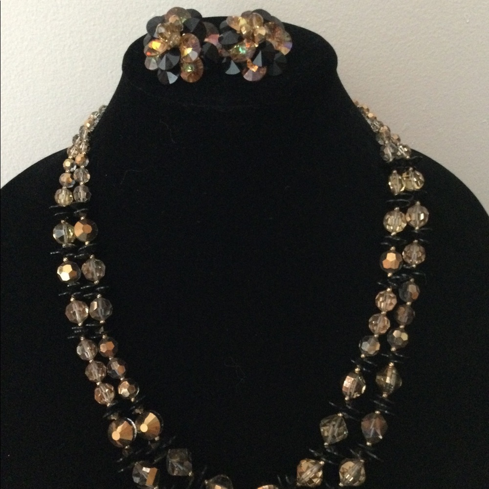 Vintage Vendome Necklace & Earrings